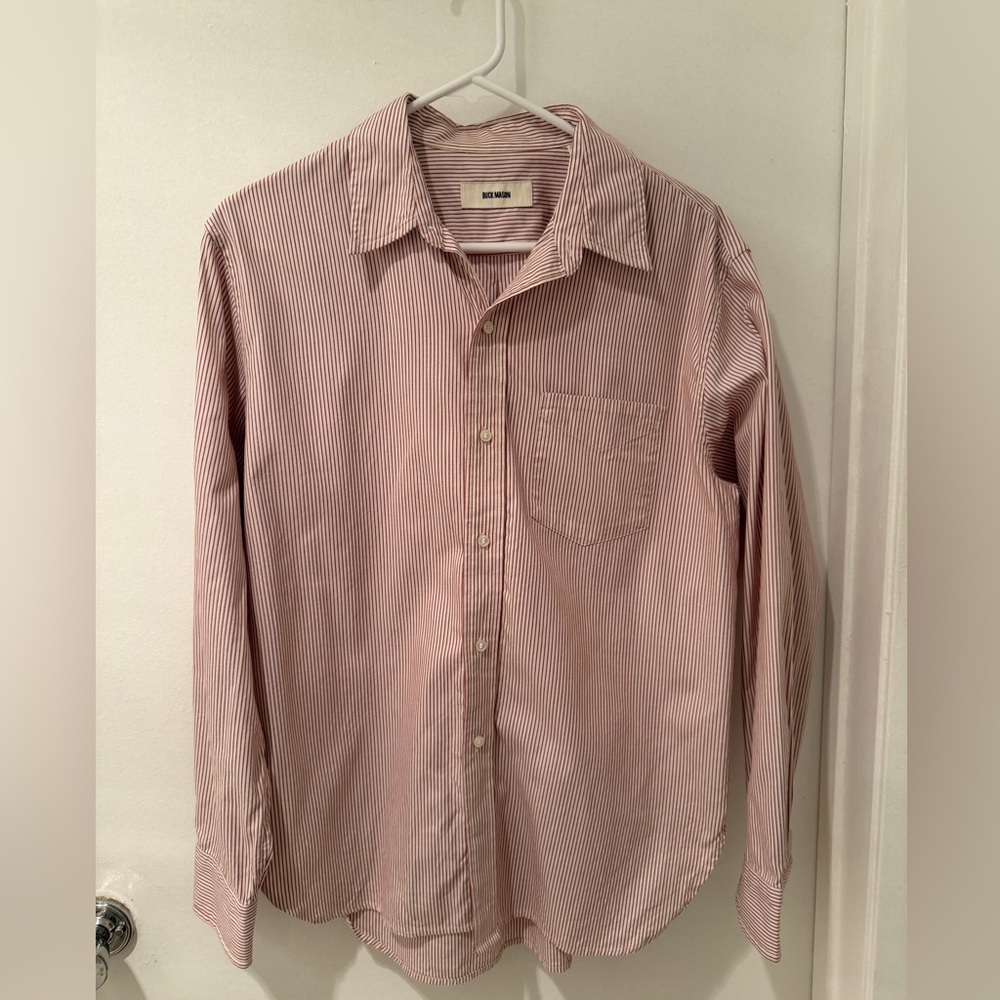 Buck Mason Mainstay Cotton Shirt - Women’s Size Medium